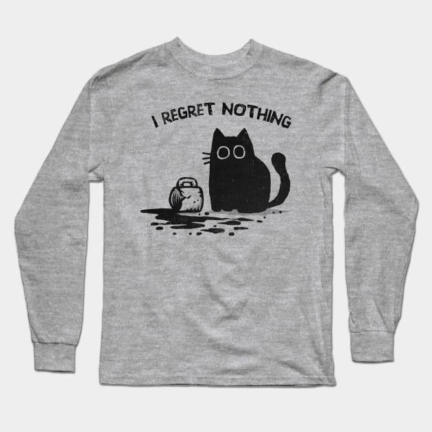 I Regret Nothing Long Sleeve T-Shirt by kg07_shirts